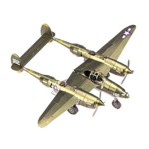P-38 Lighting | Aviation | Metal Earth | Premium Series